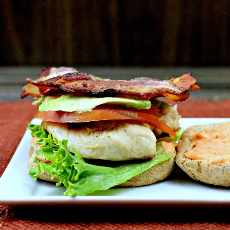 Grilled Chicken Sammich with Creamy Red Pepper Sauce - Sweet Beginnings ...