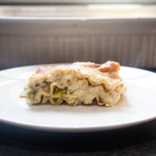 Chicken Asparagus Lasagna Sweet Beginnings Blog