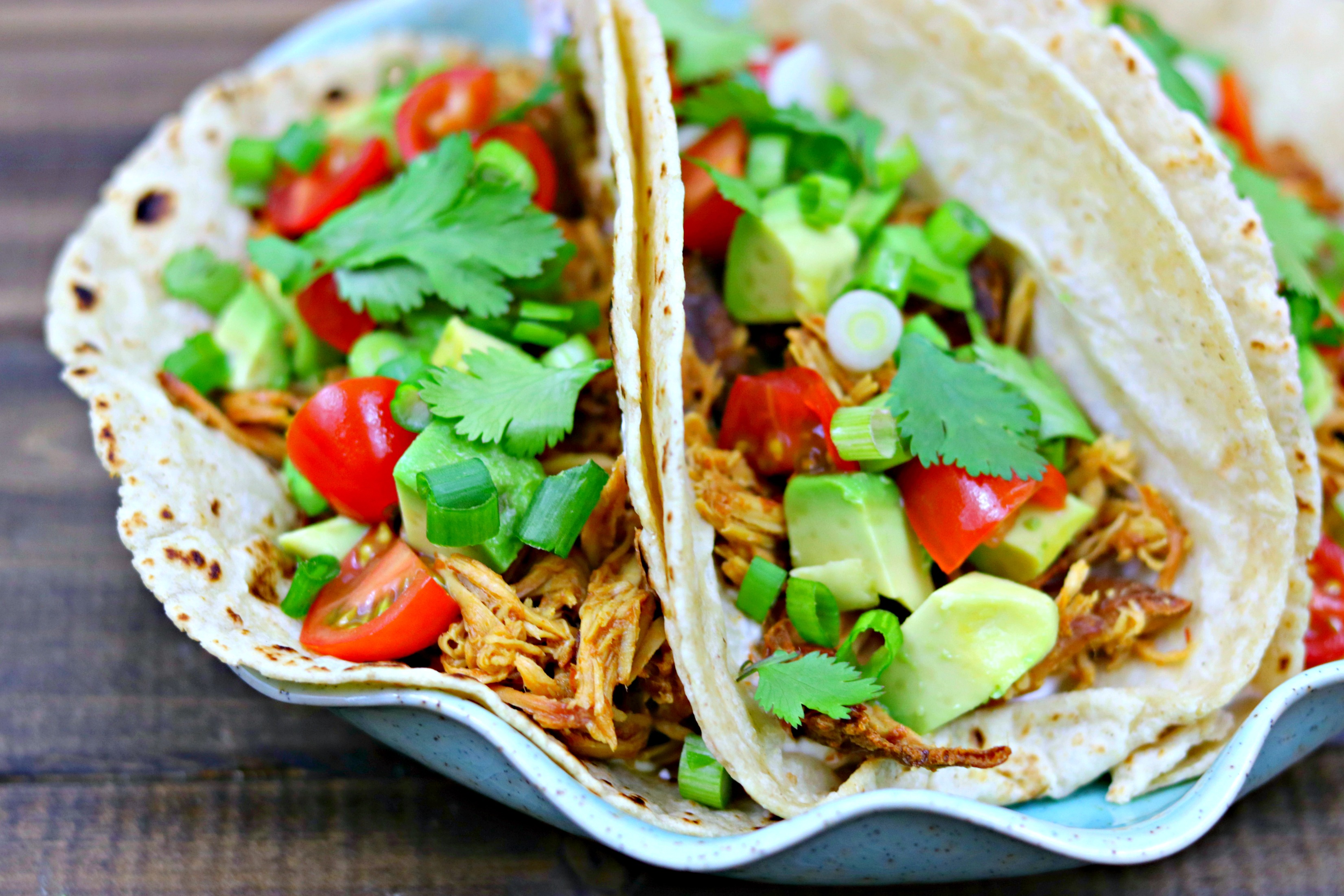 Taco Tuesday Slow Cooker Honey Chipotle Chicken Tacos Sweet