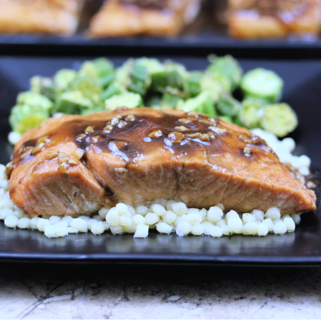 Marinated Balsamic Salmon Sweet Beginnings Blog