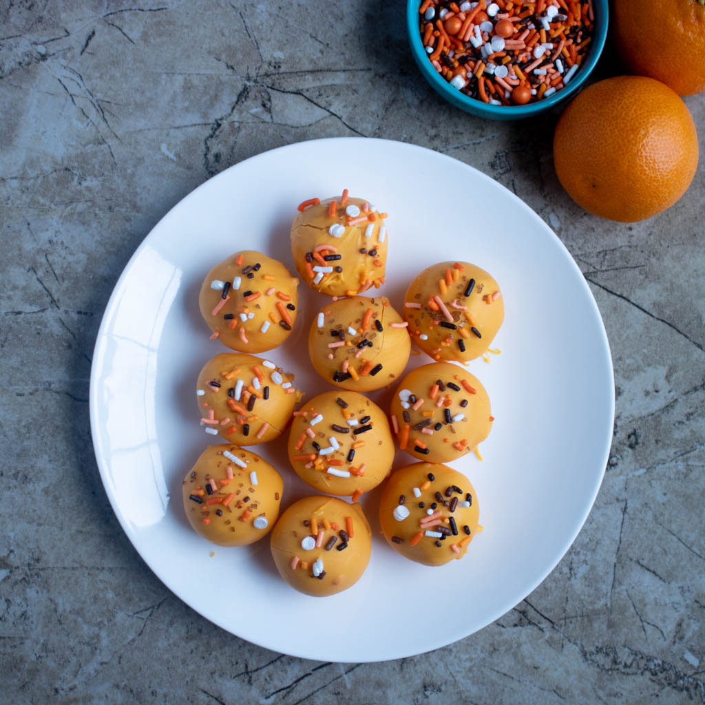 Orange Creamsicle Truffles Sweet Beginnings Blog