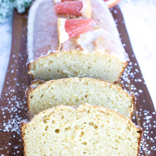 Grapefruit Yogurt Loaf Cake Sweet Beginnings Blog